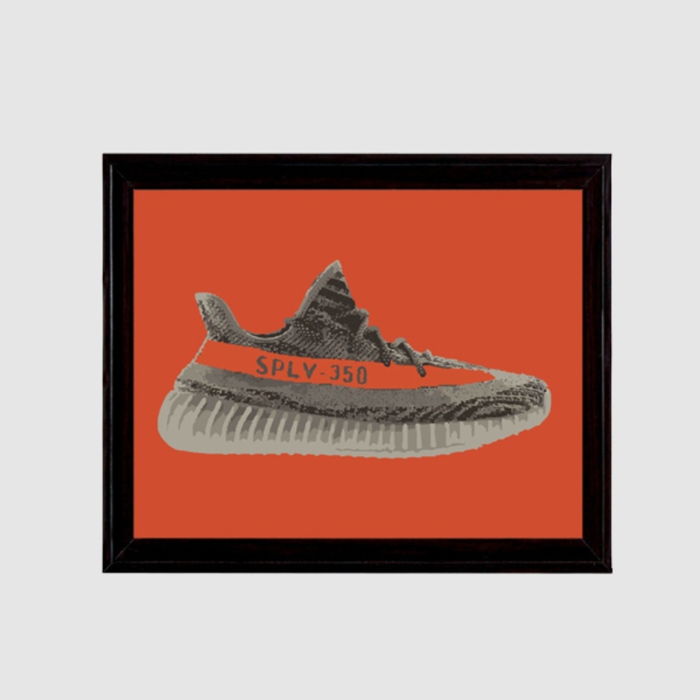 YEEZY 350 BOOST V2 BELUGA 11x17 inch ART PRINT